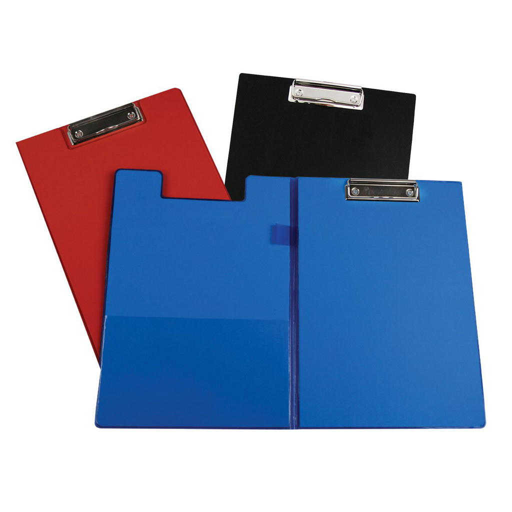 C-LINE® - Clipboards: Color: Red, Blue, Black; Clip Type: Clamp; Clip ...