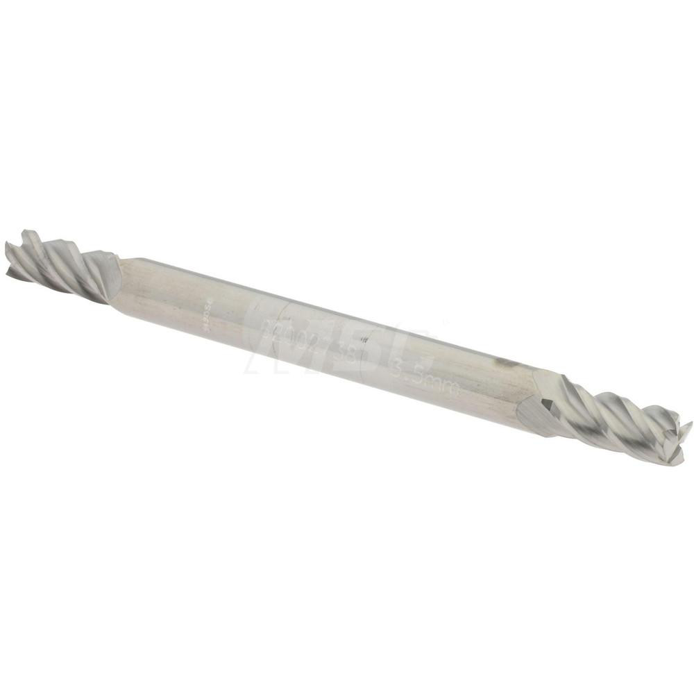 Accupro 12185179 Square End Mill: 0.1378 Dia, 0.2756 LOC, 4 Flutes, Solid Carbide Image