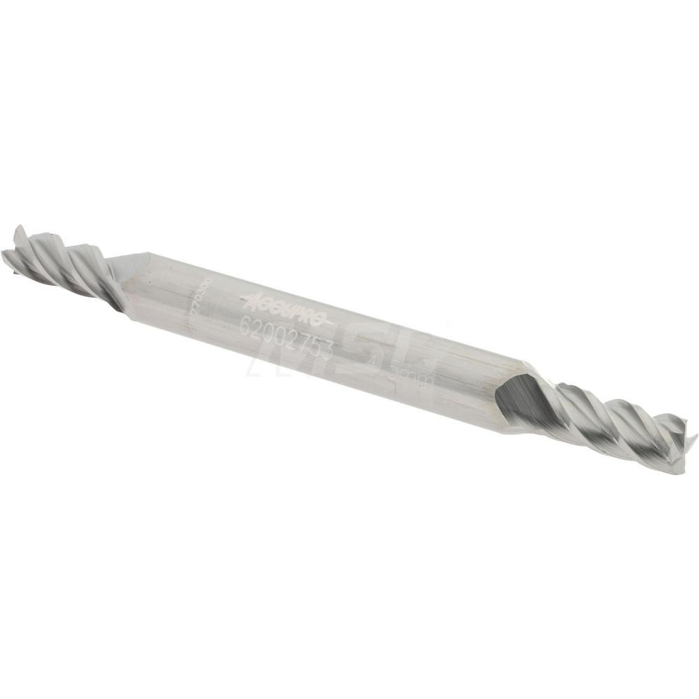 Accupro 12185194 Square End Mill: 0.1772 Dia, 0.374 LOC, 4 Flutes, Solid Carbide Image