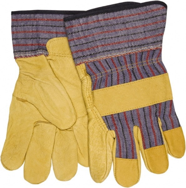 MCR SAFETY 1960L Leather Work Gloves 