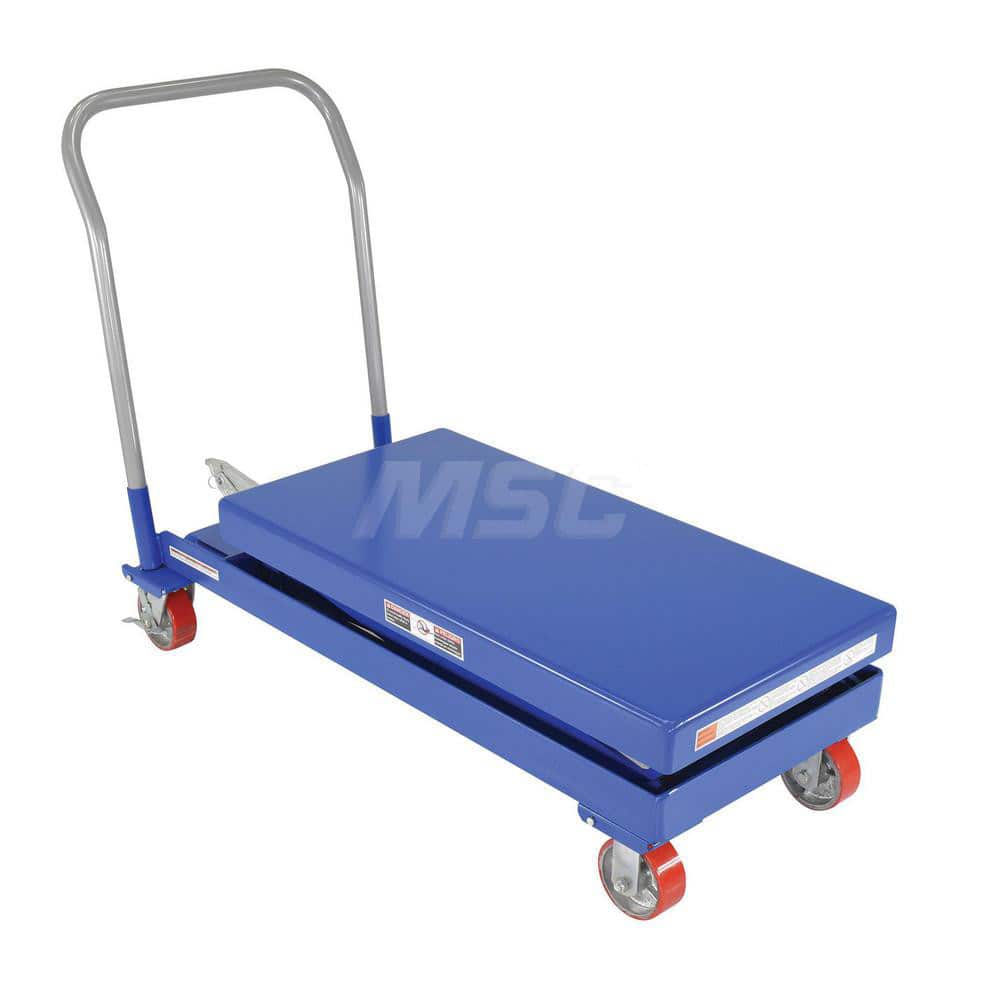  CART-2000-2040- Mobile Air Lift Table: 2,000 lb Capacity, 15" Lift Height, 20 x 40" Platform 