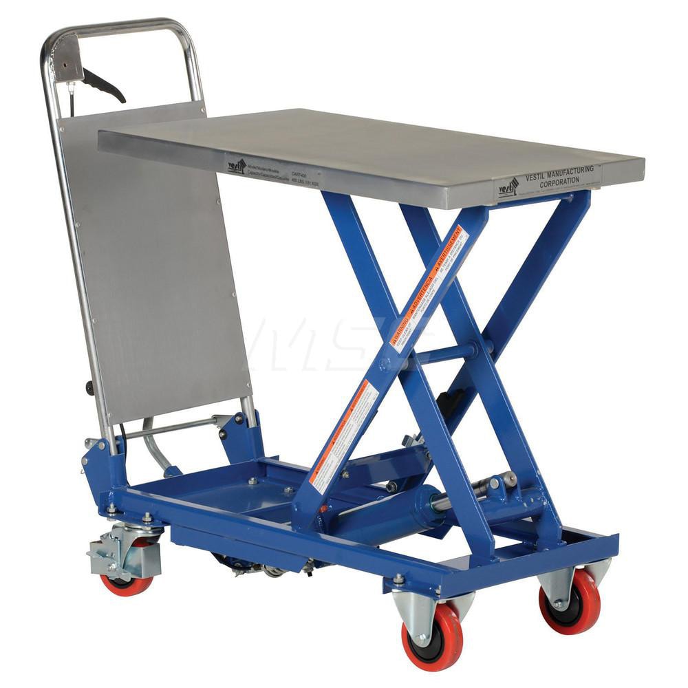 CART-400 400 Lb Capacity Hydraulic Scissor Elevating Cart Image