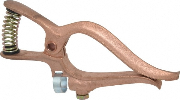 Value Collection GCT500 2 Inch Jaw Opening, 5-1/4 Inch Jaw Depth, 500 Amp Rating, Copper Welding Ground Clamp Image