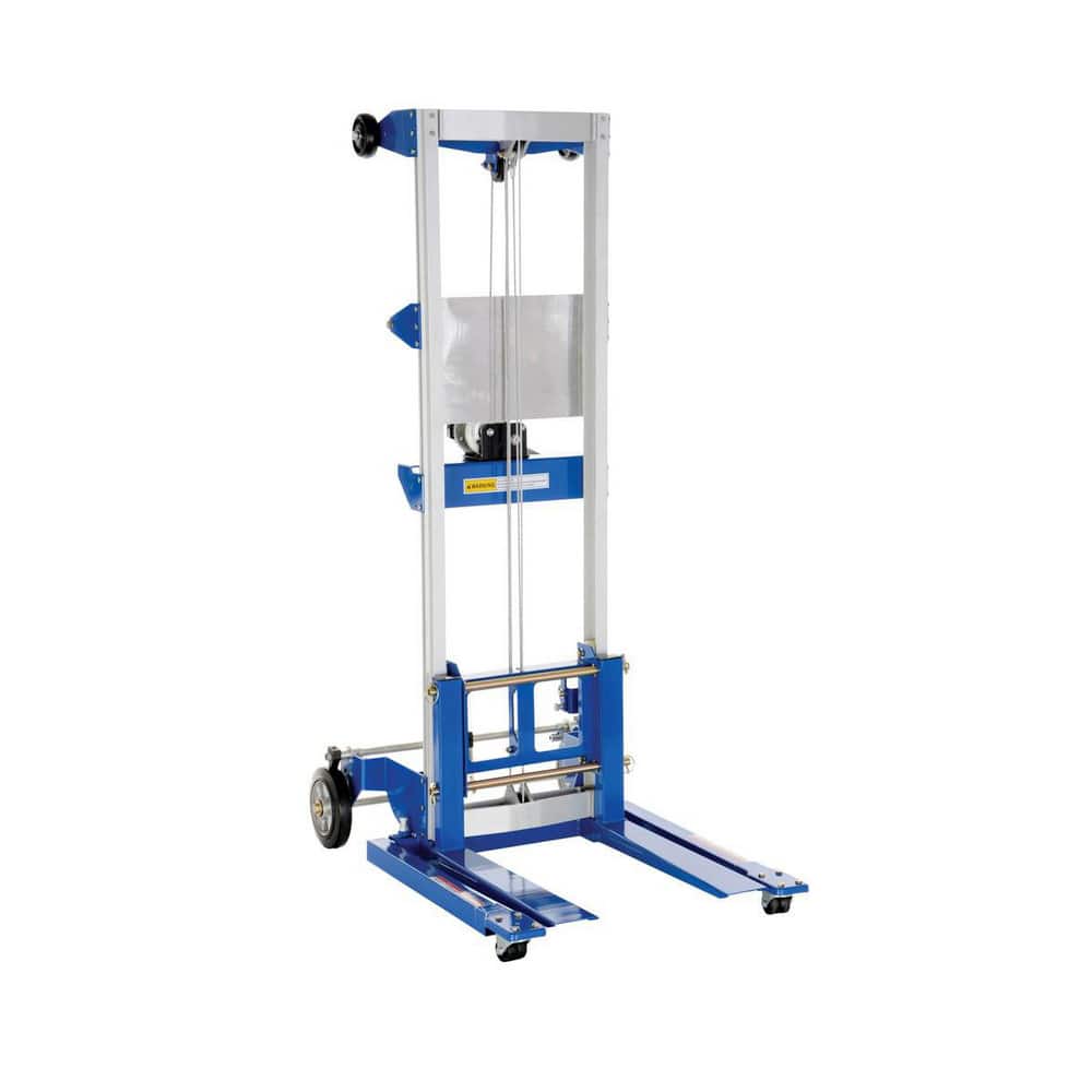  A-LIFT-S 500 Lb Capacity, 47" Lift Height, Straddle Base Manually Operated Lift 
