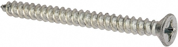 Value Collection PFTS0120250CZ Sheet Metal Screw: #12, Flat Head, Phillips Image