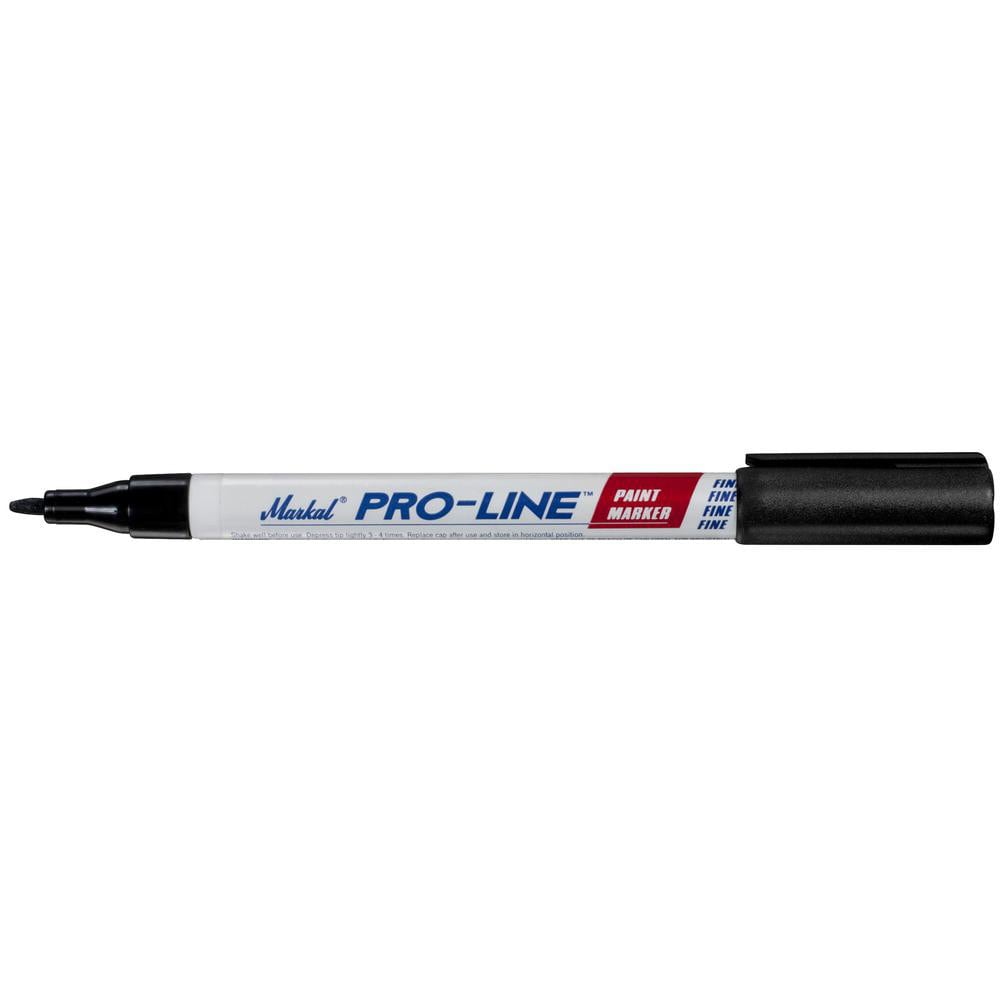 Liquid paint markers for fine line marking