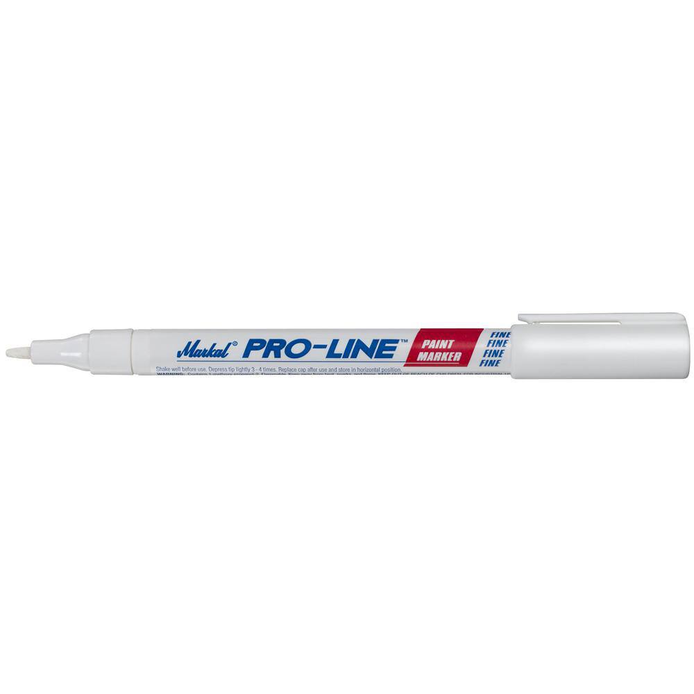 Markal 96871 Pro-Line Fine Point Paint Marker, White