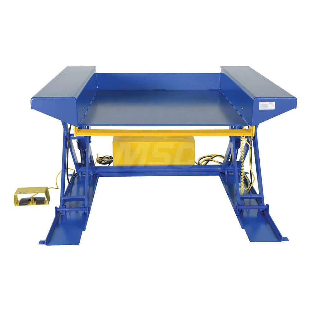 Vestil EHLTX-6060-2-39 Low Profile Electric Lift Table 2000 lb 3.25 Height 