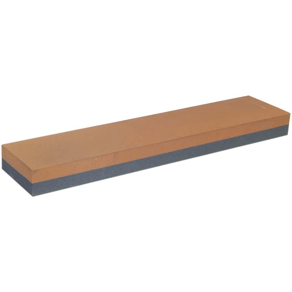 Norton Sharpening Stone: 1/2' Thick, Rectangle, Ceramic Alumina - Fine Grade, White | Part #69078643678