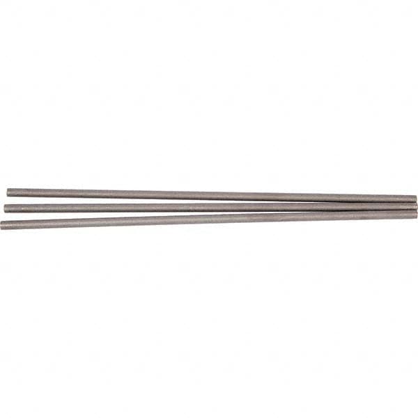 Stick Welding Electrode: 1/4" Dia, 12" Long, Mild Steel