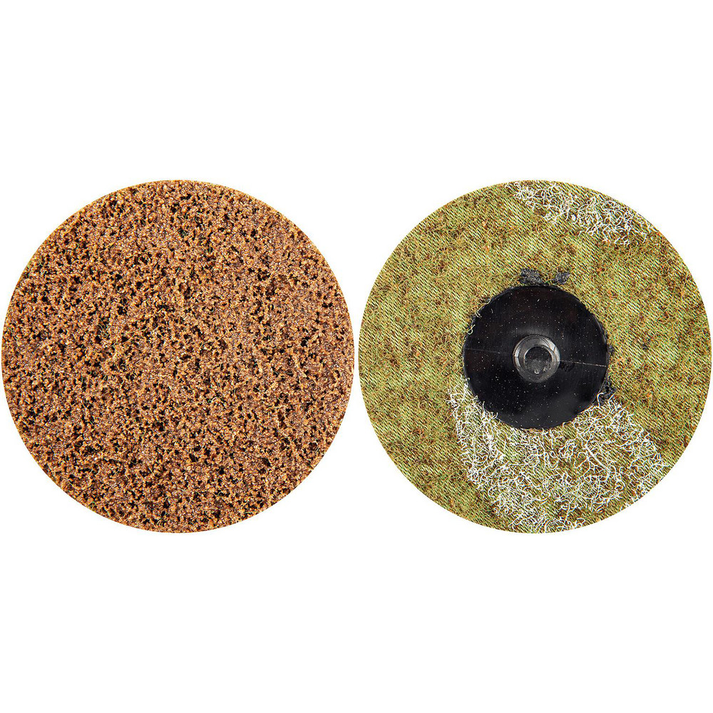 Norton QuickChange Disc Type R, 3" Dia, Aluminum Oxide, NonWoven