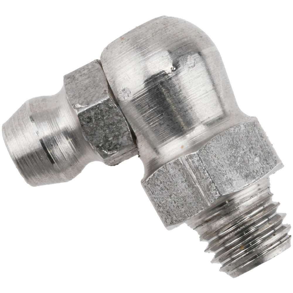 Standard Grease Fitting: 90 ° Head, 1/4-28 PTF