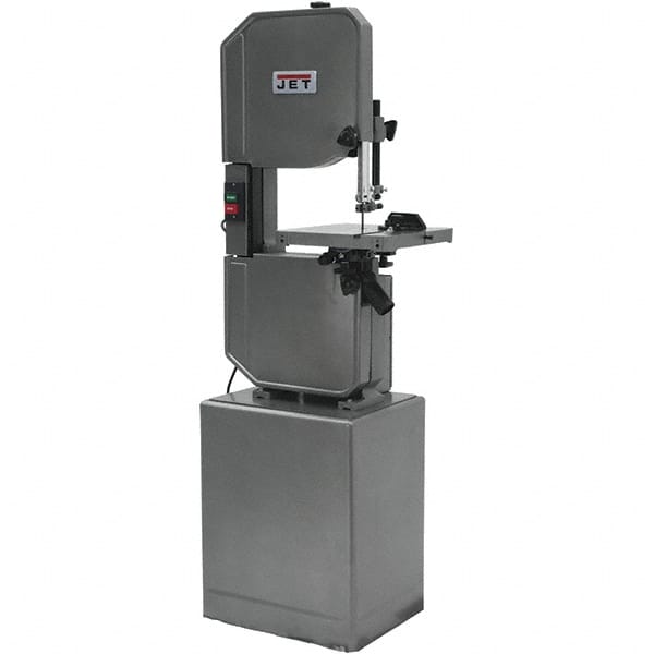 Vertical Bandsaw: Step Pulley Drive, 13-1/2" Throat Capacity, 6" Height Capacity