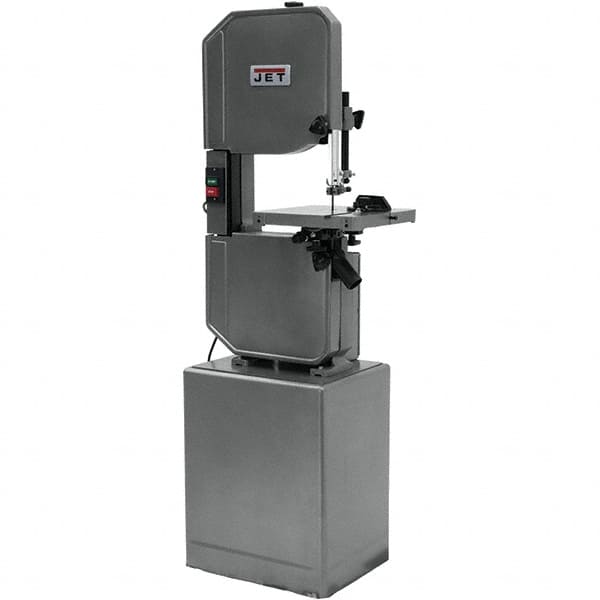 Vertical Bandsaw: 13-1/2" Throat Depth, 6" Height Capacity, Step Pulley & Variable Speed Pulley Drive