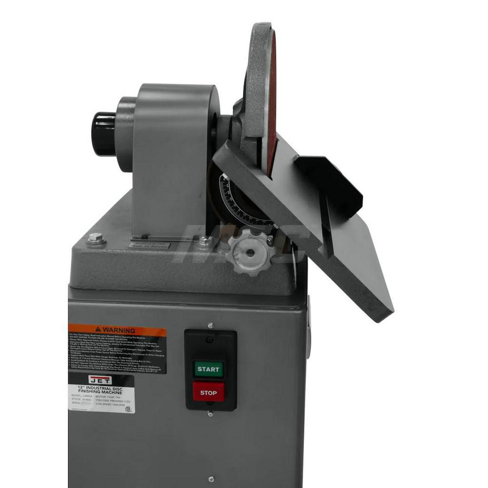 Jet 12 Inch Diameter, 1,960 RPM, 1 Phase Disc Sanding Machine