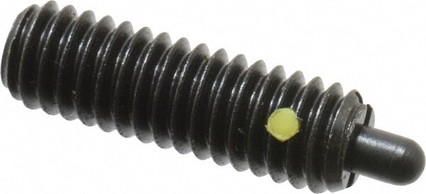 Vlier - Threaded Spring Plunger: 5/16-18, 1