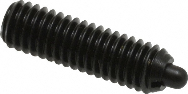 Vlier - Threaded Spring Plunger: M6 x 1, 0.787