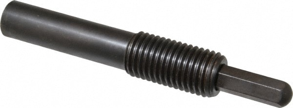 Vlier HH1015 Threaded Spring Plunger: 1/8, 2" Thread Length, 0.5" Dia, 1-1/2" Projection Image