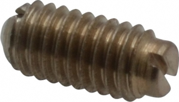 Threaded Ball Plunger: 8-36, 0.094" Ball Dia, 0.344" Body Length, 0.025" Max Ball Reach