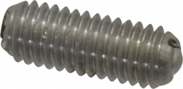 Threaded Ball Plunger: 10-32, 0.094" Ball Dia, 0.513" Body Length, 0.025" Max Ball Reach