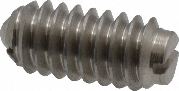 Threaded Ball Plunger: 1/4-20, 0.125" Ball Dia, 0.531" Body Length, 0.035" Max Ball Reach
