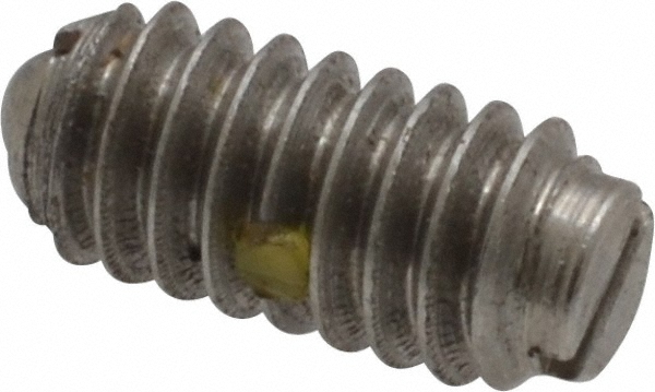 Threaded Ball Plunger: 1/4-20, 0.125" Ball Dia, 0.531" Body Length, 0.035" Max Ball Reach