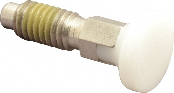 Vlier SPRTL375P 3/8-16, 1/4" Max Plunger Diam, 0.25 Lb Init to 2 Lb Final End Force, Locking Knob Handle Plunger Image