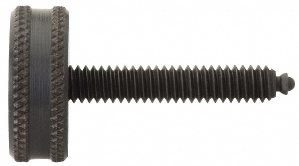 Steel Thumb Screw: 1/4-20, Knurled Head