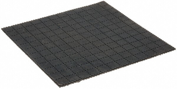 24" Long x 24" Wide x 5/16" Thick, Neoprene, Machinery Leveling Pad & Mat