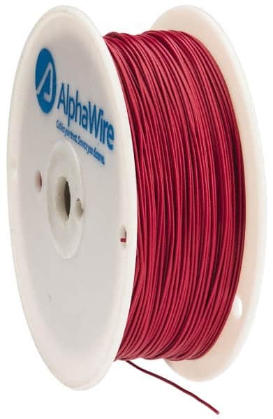 Alpha Wire 3051/1 RD001 22 AWG, 1 Strand, 305 m OAL, Tinned Copper Hook Up Wire 