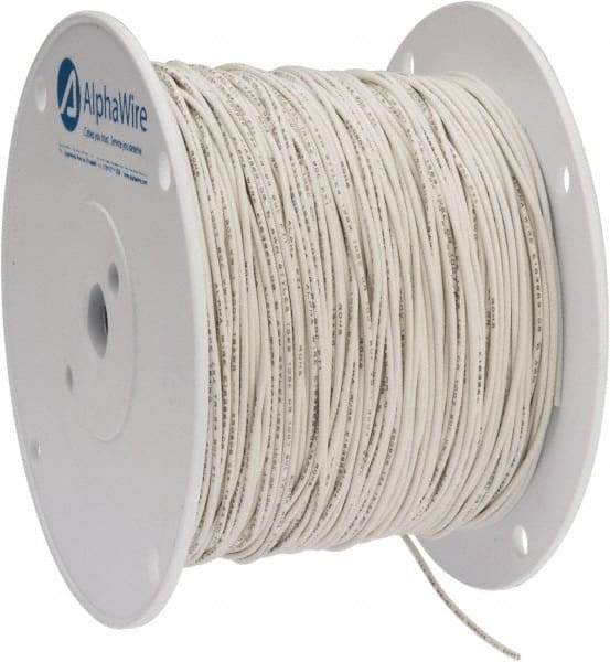 Alpha Wire - 18 AWG, 16 Strand, 305 m OAL, Tinned Copper Hook Up Wire -  62129275 - MSC Industrial Supply