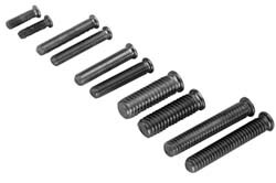 5/16-18, Stainless Steel Threaded Flanged Studs