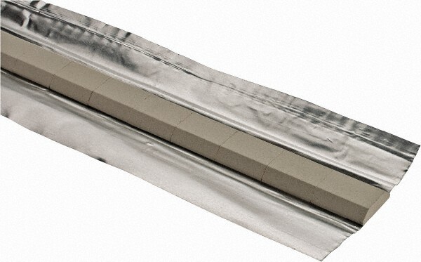 36 Packaging Feet per Box, 1 Inch Long, 45° Angle, FBF Ceramic Weld Backing