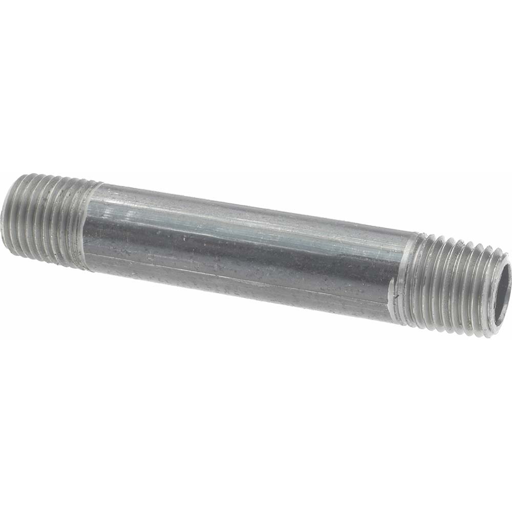 Value Collection Black Pipe Nipple 1/4" Dia x 3" Long, Schedule 40