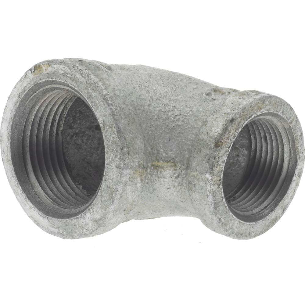 Malleable Iron Pipe 90 ° Reducing Elbow: 1 x 3/4" Fitting
