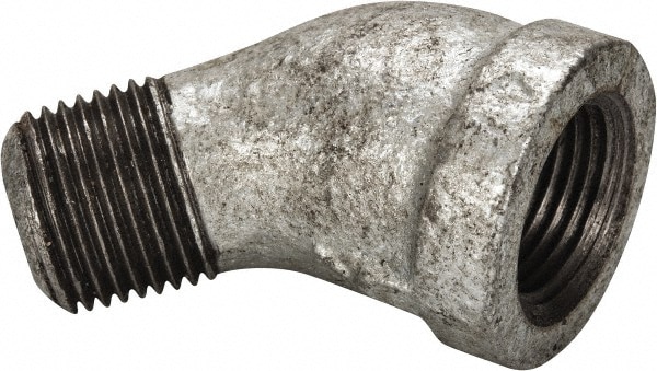 Malleable Iron Pipe 45 ° Street Elbow: 3/8" Fitting
