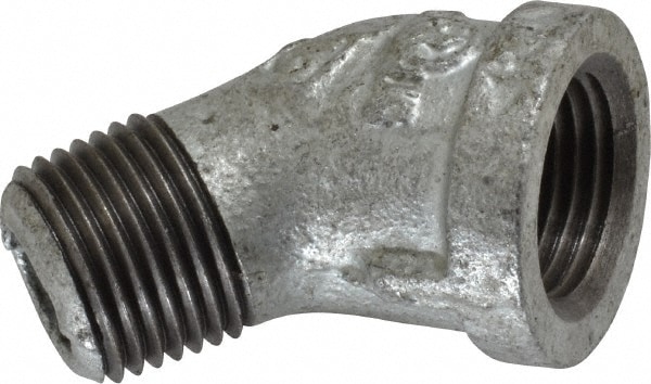 Malleable Iron Pipe 45 ° Street Elbow: 1/2" Fitting