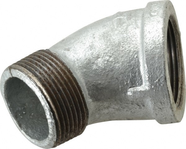 B&K Mueller 510-506HC Malleable Iron Pipe 45 ° Street Elbow: 1-1/4" Fitting 
