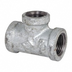 Malleable Iron Pipe Reducer: 1/2 x 3/8" Fitting