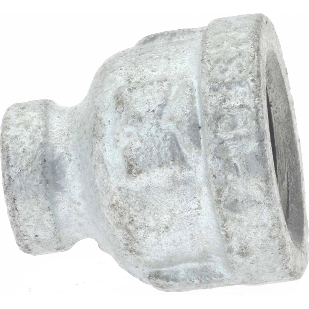 Malleable Iron Pipe Reducing Coupling: 1/2 x 1/8" Fitting