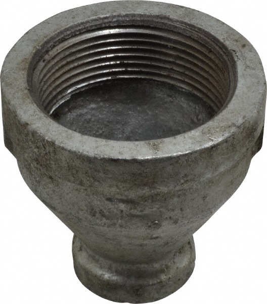 Malleable Iron Pipe Reducing Coupling: 1-1/2 x 1/2" Fitting