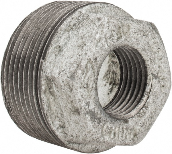 Malleable Iron Pipe Bushing: 1-1/4 x 1/2" Fitting