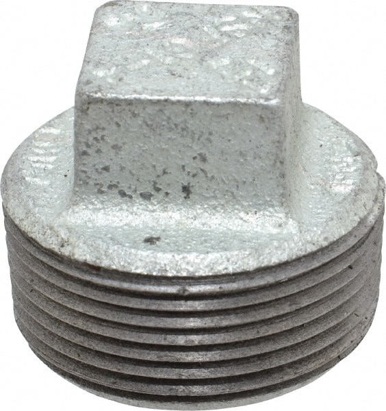 B&K Mueller - Malleable Iron Pipe Square Plug: 1-1/4