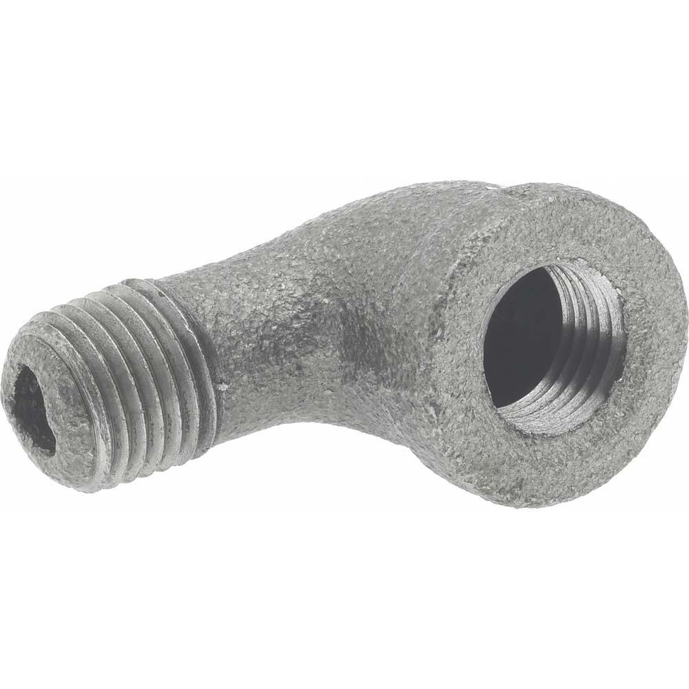 Black 90 ° Street Elbow: 1/4"