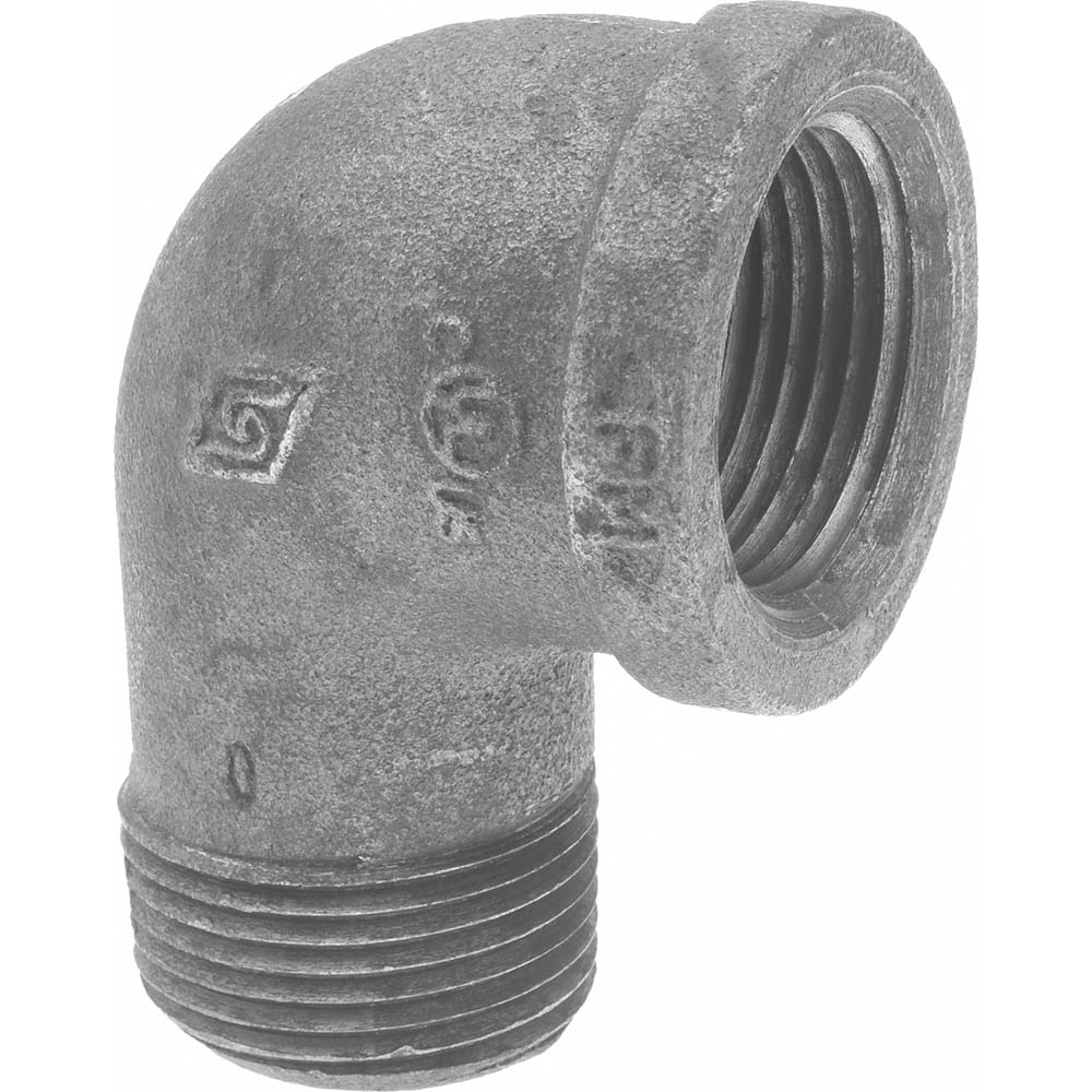 Black 90 ° Street Elbow: 1"