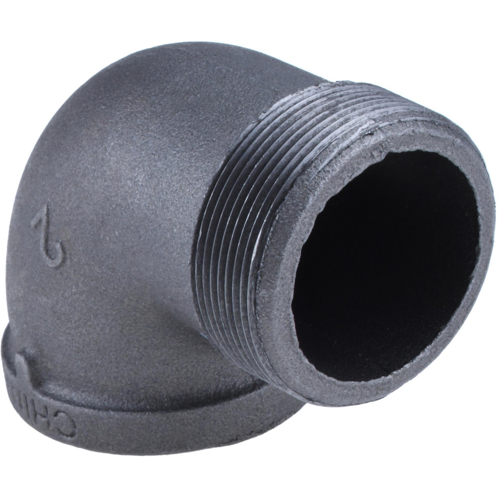 Black 90 ° Street Elbow: 2"
