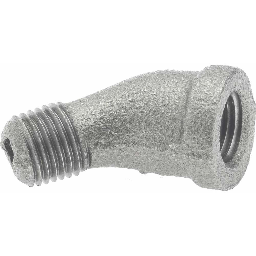 Black 45 ° Street Elbow: 1/4", Threaded