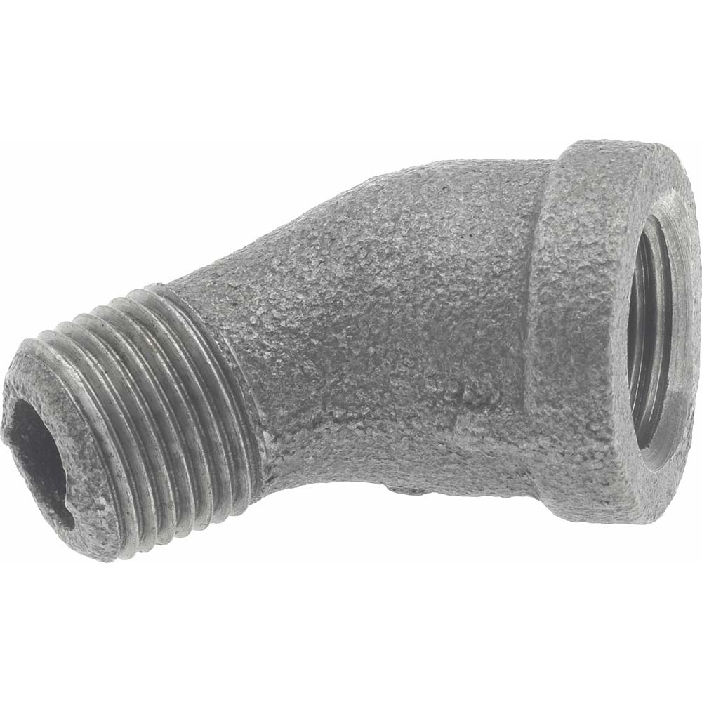 Black 45 ° Street Elbow: 3/8", Threaded