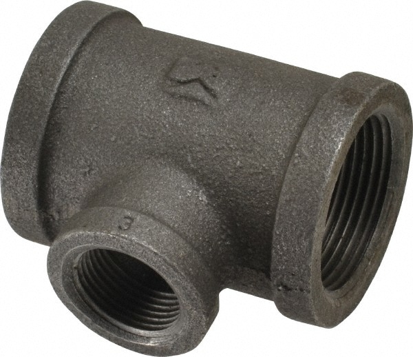 Black Reducer: 1-1/4 x 3/4", Threaded