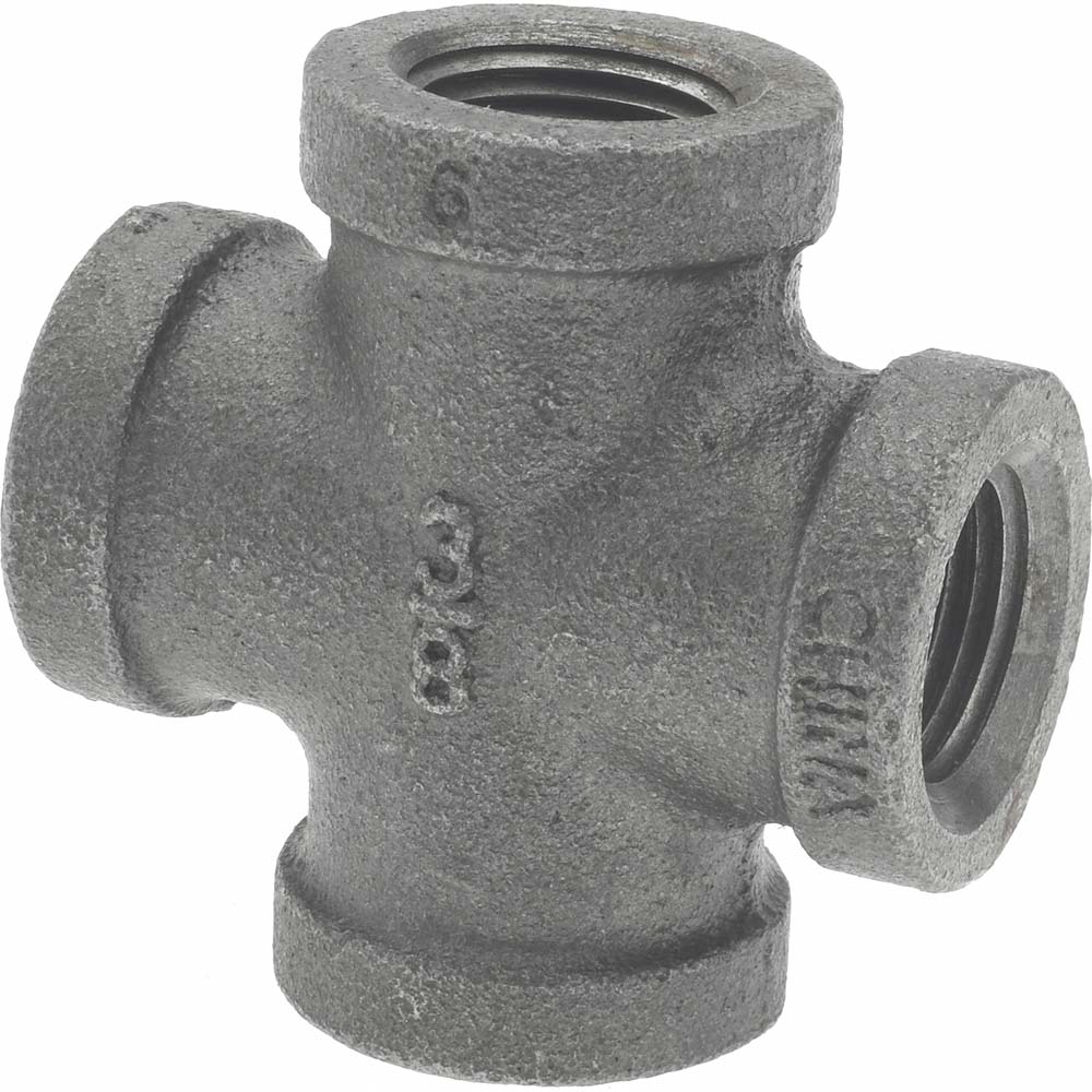 Black Cross: 3/8", Threaded